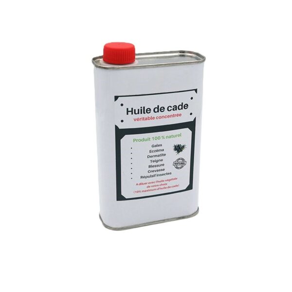 Huile de cade véritable 500 gr