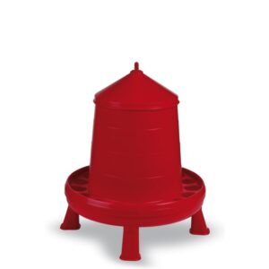 Mangeoire plastique 8 kg rouge