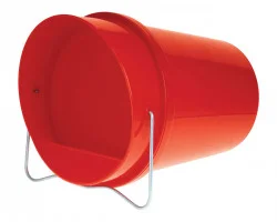 Abreuvoir seau plastique 6l rouge