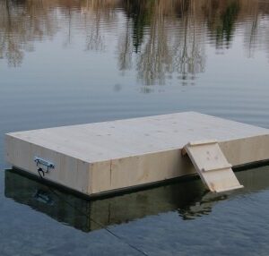 Ilot flottant simple pour canards