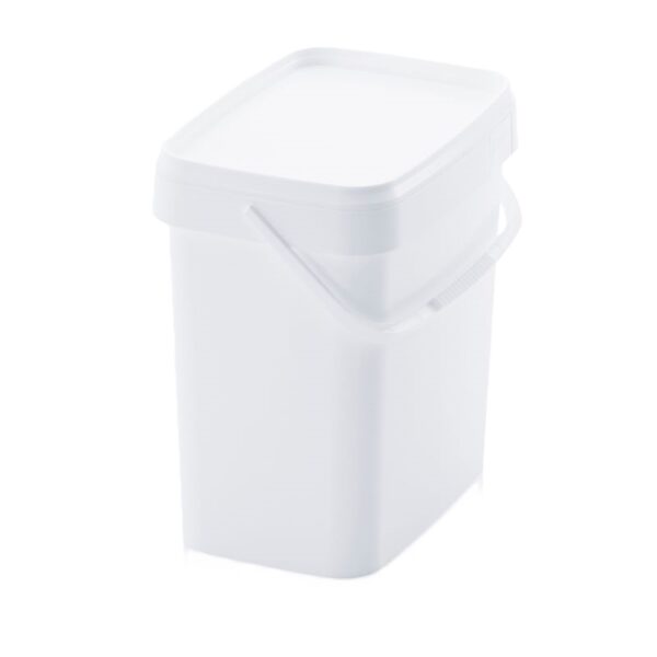 seau rectangulaire plastique 4kg