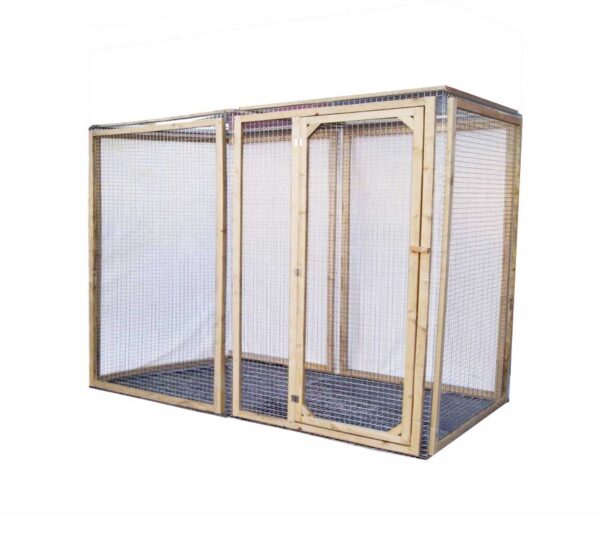 Enclos pour poules en bois 180/200