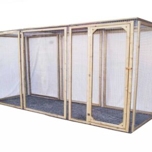 enclos poules en bois douglas 150/300